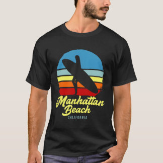 T-shirt Tan Beach California Surf