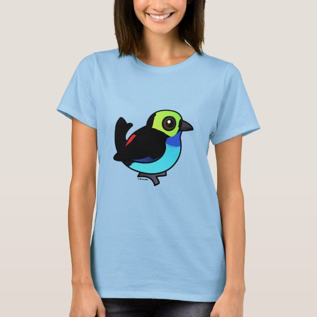 T-shirt Tanager Paradise Birdorable (Devant)