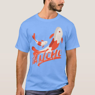 T-shirt Tancho Koi Fish Pond Carp Japon Art japonais Sakur