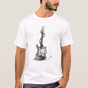 T-shirt Tandis que ma guitare pleure doucement