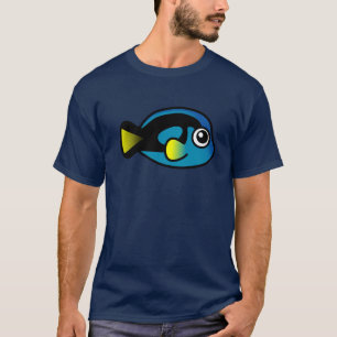 T-shirt Tang bleu mignon