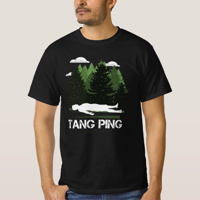 T-shirt Tang Ping, une nature merveilleuse (Devant)