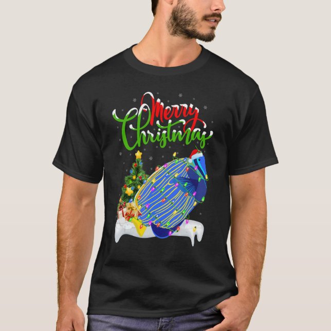 T-shirt Tang Poisson Noël Décorations Tang Poisson Noël (Devant)