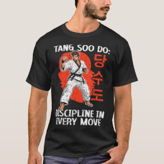 T-shirt Tang Soo Do Coréen Karate Arts Martiaux