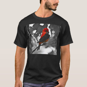 T-shirt Tangara écarlate mâle