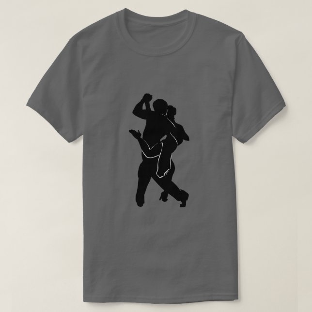 T-shirt Tango Dancer Couple - Votre couleur (Design devant)