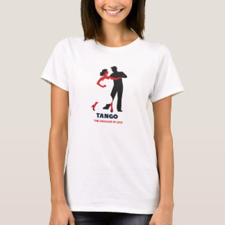 T-shirt Tango : Le langage de l'amour