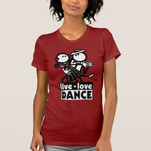 T-SHIRT TANGO VIVANT DE DANSE D'AMOUR