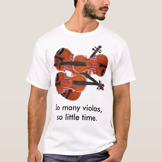 T-shirt Tant d'altos, tellement peu d'heure (Devant)