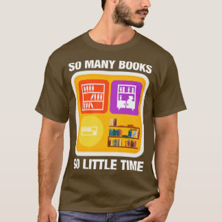 T-shirt Tant De Livres Si Peu De Temps 2