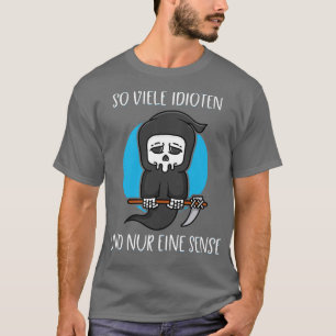 T-shirt Tant D'Idiots Seulement Une Chirurgie Réaper Humou
