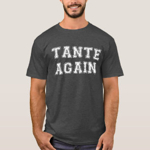 T-shirt Tante Again Pregnancy Announcement Funny Baby Reve