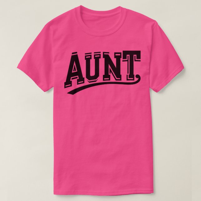T-shirt Tante Athletic Wavy (Design devant)