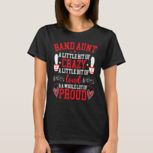 T-shirt Tante de bande Fier Marching Tante de bande