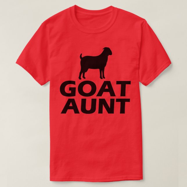 T-shirt Tante de chèvre  (Design devant)