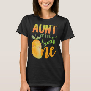 T-shirt Tante De La Douce Un 1Er Anniversaire Famille Mang