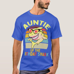 T-shirt Tante de la famille de jumelage de la tante d'anni