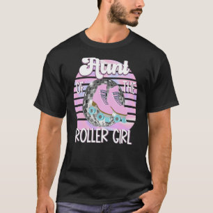 T-shirt Tante de la Roller Girl Patinage Anniversaire pour