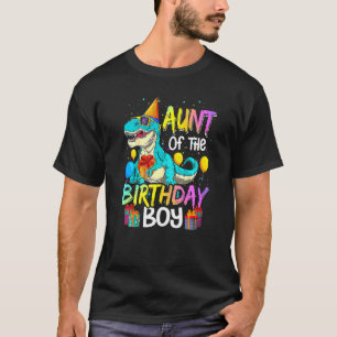 T-shirt Tante De L'Anniversaire Garçon Matching Famille Di