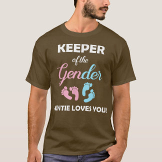 T-shirt Tante De Révélation De Sexe Pour Les Nouveaux Pare