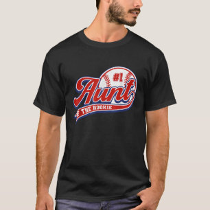 T-shirt Tante de Rookie de l'année 1er Anniversaire de bas