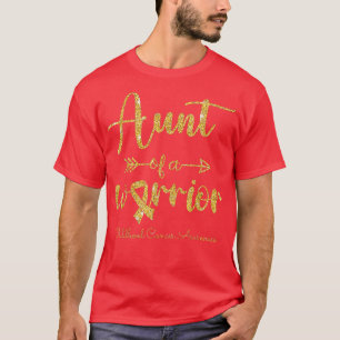 T-shirt Tante De Sensibilisation Au Cancer Chez L'Enfance