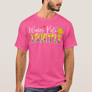 T-shirt Tante de water-polo Tante de water-polo D'une joue