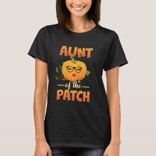 T-shirt Tante D'Halloween Du Citrouille Le Plus Fou Du P