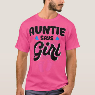 T-shirt Tante Dit GirlCute Rose Genre Reveeme Annonce