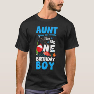 T-shirt Tante du garçon qui fête son premier anniversaire