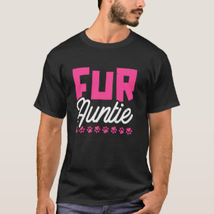 T-shirt Tante Féline Chat Chaton - Propriétaire de l'anima