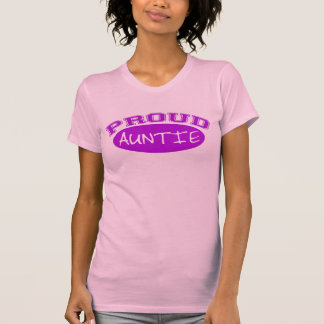 T-shirt Tante fière (pourpre)