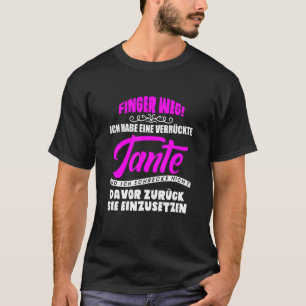 T-shirt Tante folle Godmère Beste Tante der Welt Enfants