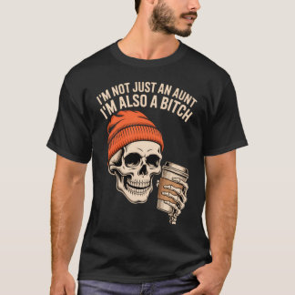 T-shirt Tante Funny Skeleton Tatie