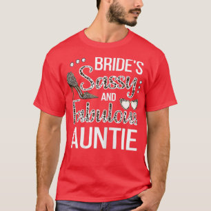 T-shirt Tante impertinente de la mariée pour enterrement d