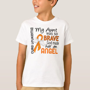 T-shirt Tante Leukemia de l'ange 2