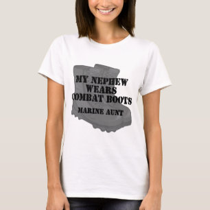T-shirt Tante marine Nephew porte des CB