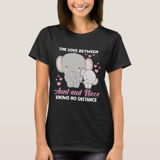 T-shirt Tante Niece Bond Love Cute Elephant