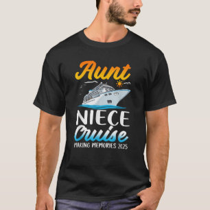 T-shirt Tante Niece Cruise 2025 Faire des souvenirs été Va