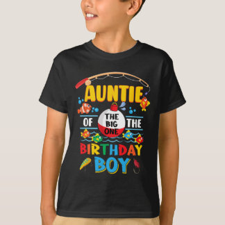 T-shirt Tante Of The Big One Pêche 1er Anniversaire Ofish