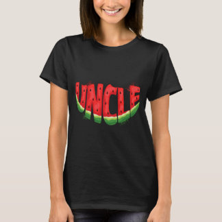 T-shirt Tante Pastèque Été Fruit Famille Assortie
