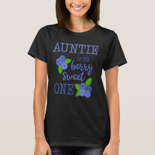 T-shirt Tante Premier Anniversaire Berry Sweet One Myrtill