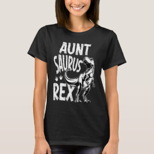T-shirt Tante Saurus Rex Dino Fête d'Anniversaire Correspo