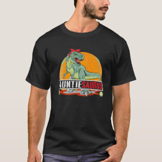 T-shirt TANTE SAURUS T Rex Dinosaure Tante Saurus Annivers