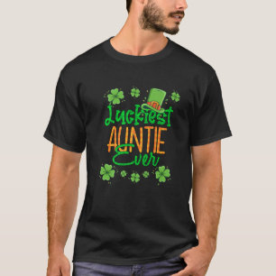 T-shirt Tante St Patrick Day Luckiest Tante Jamais St Patr