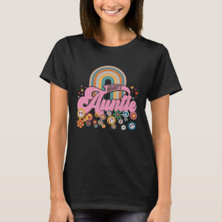 T-shirt Tante super Tante Hippie Thème Anniversaire Mère s