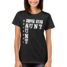 TANTE superbe d'étoile avec les étoiles 6 de