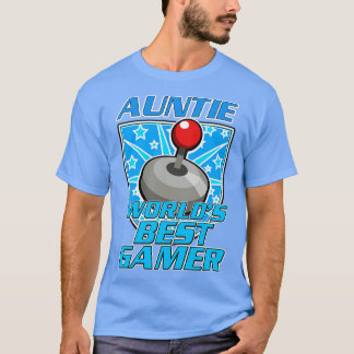 T-shirt Tante Worlds Best Gamer