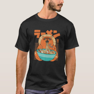 T-shirt Tanuki Yokai Japonais mignon Raccoon chien