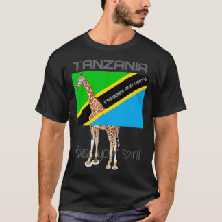 T-shirt Tanzania Raise Your Spirit